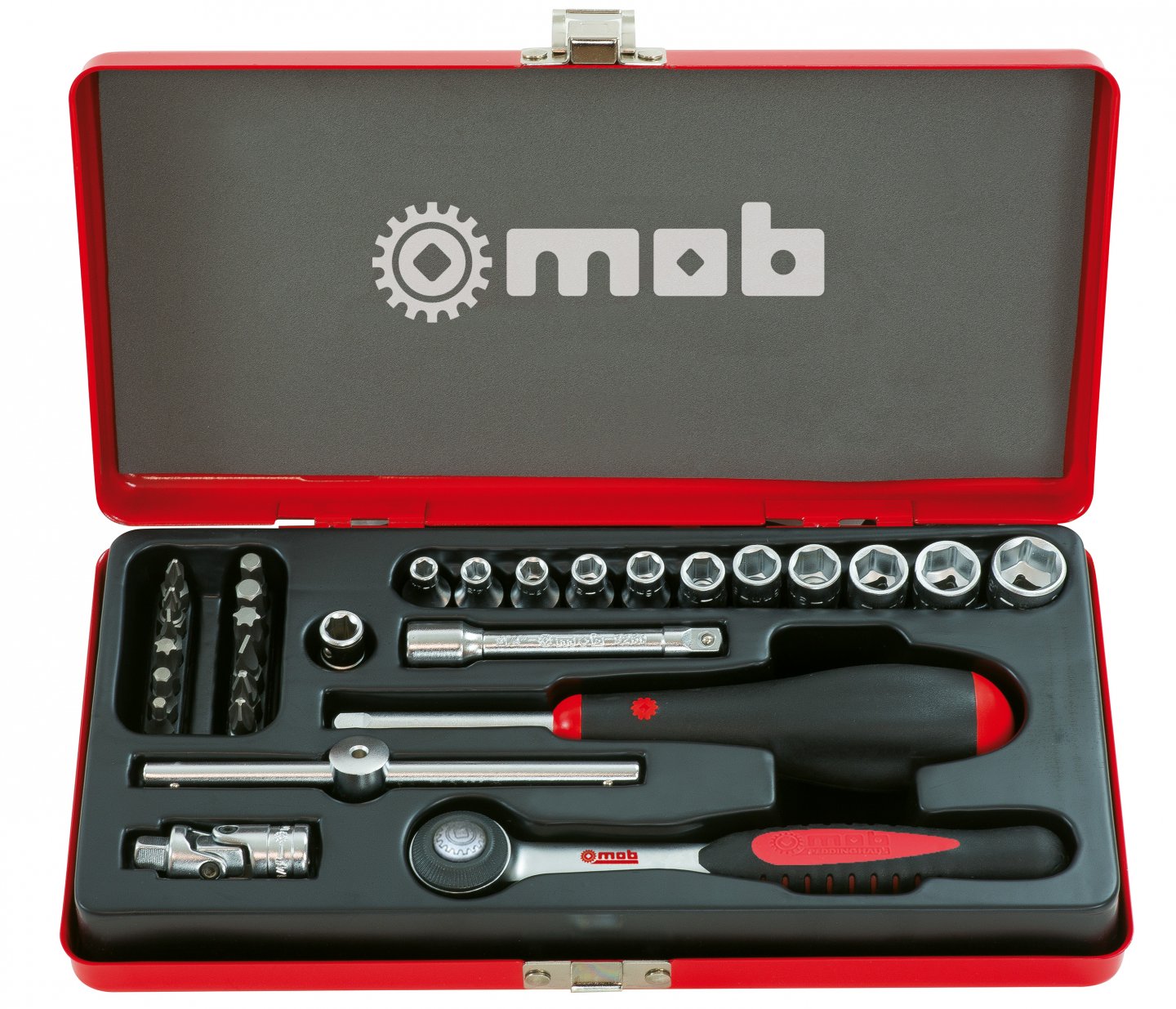 Trusa capete chei tubulare si accesorii p291/4 sh