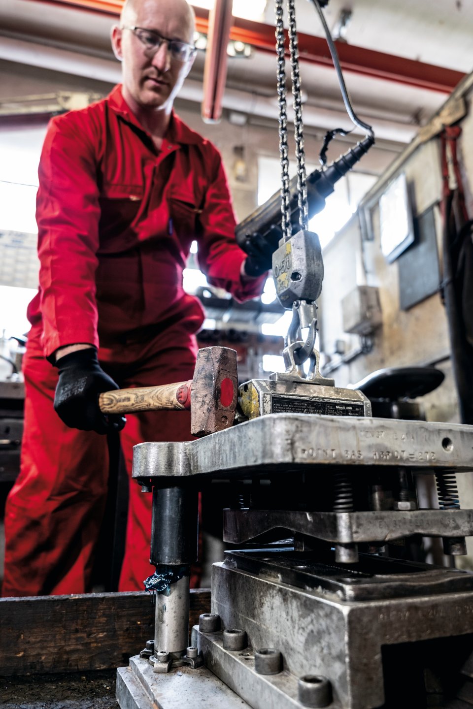 Mâner hickory malet de cupru 02