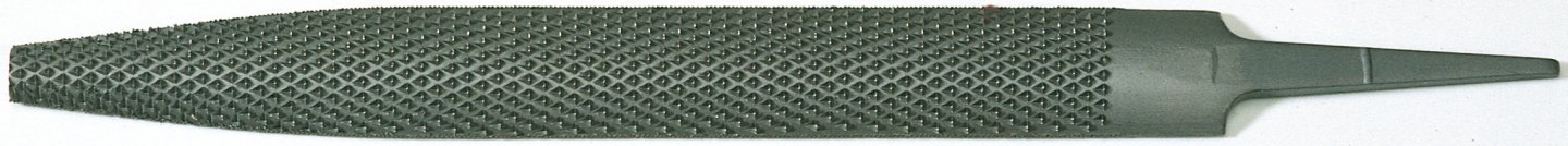 Raspel semirotund cu varf ascutit