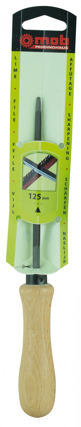 Mâner de lemn foarte conic al treilea punct pe card