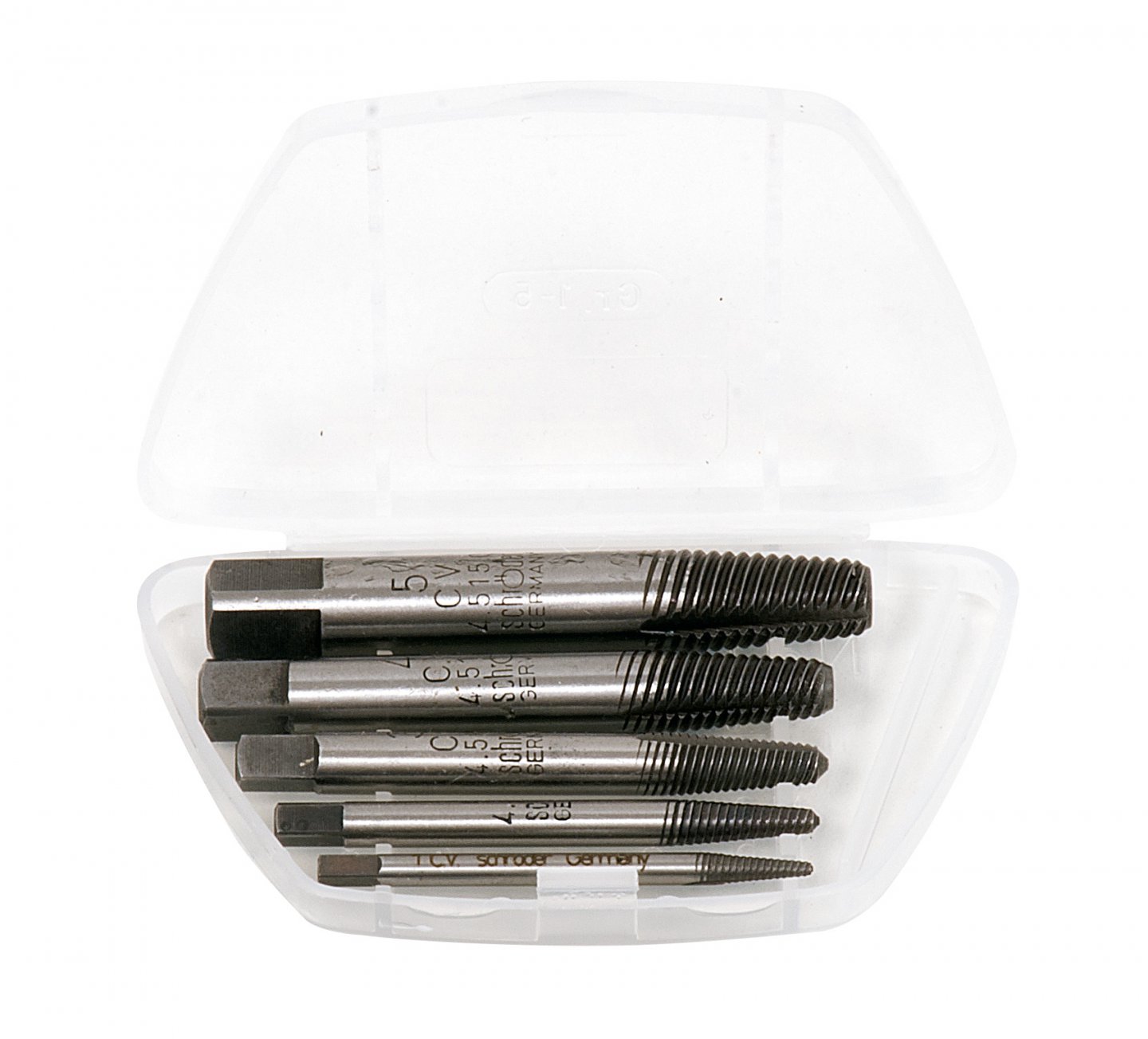 Set extractoare elicoidale hi-trac 04