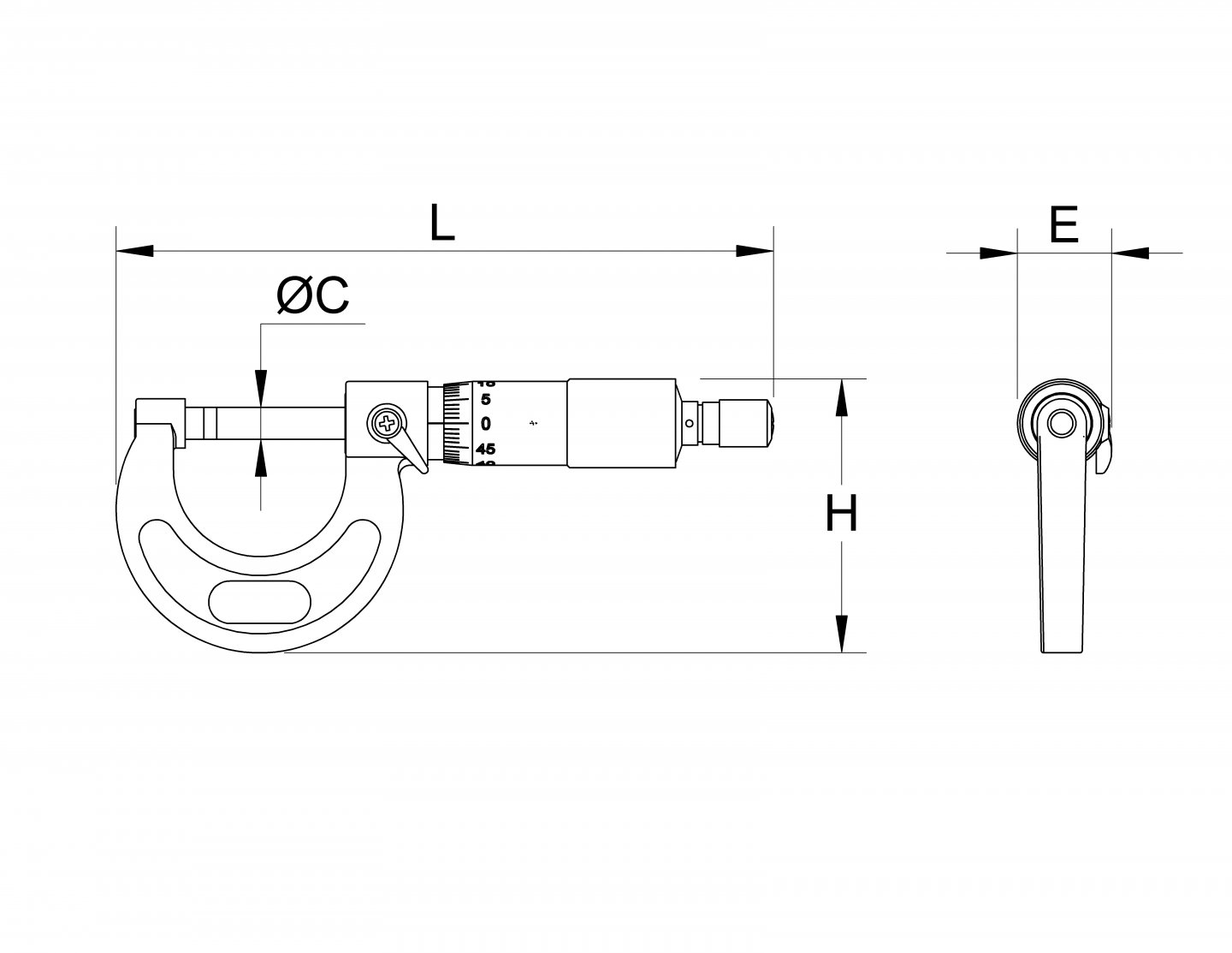 Micrometre mecanice 02