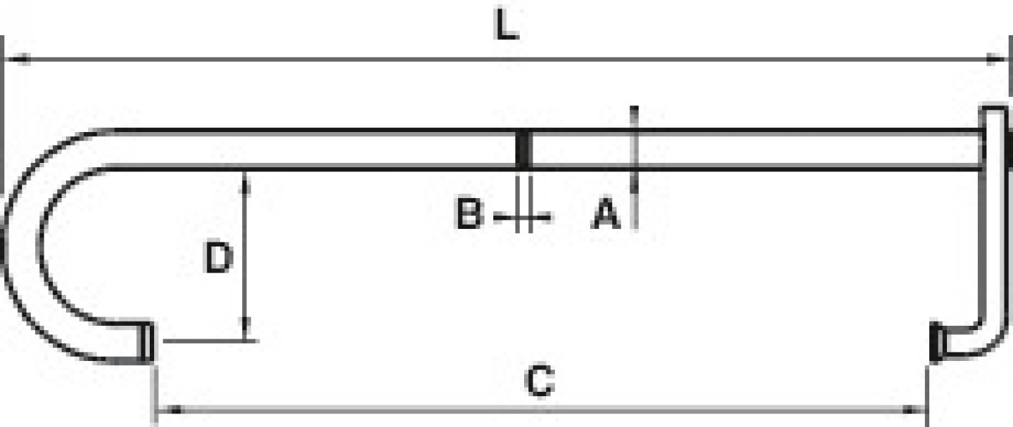 Clemă de caramă 175 04