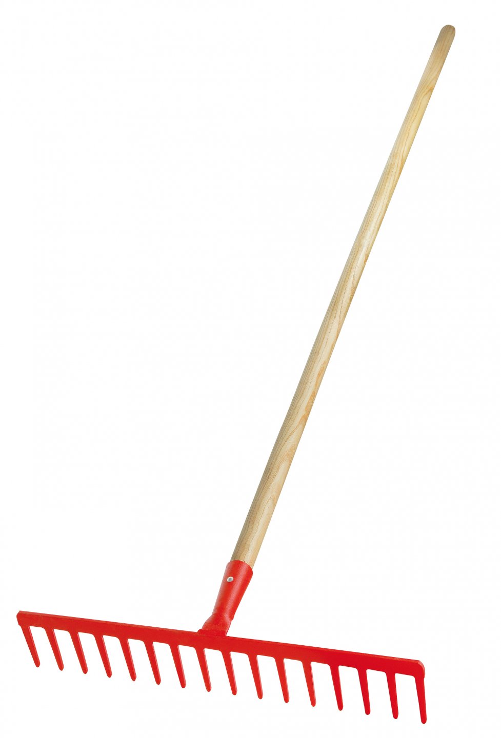 Grebla metal cu coada din lemn de frasin 02