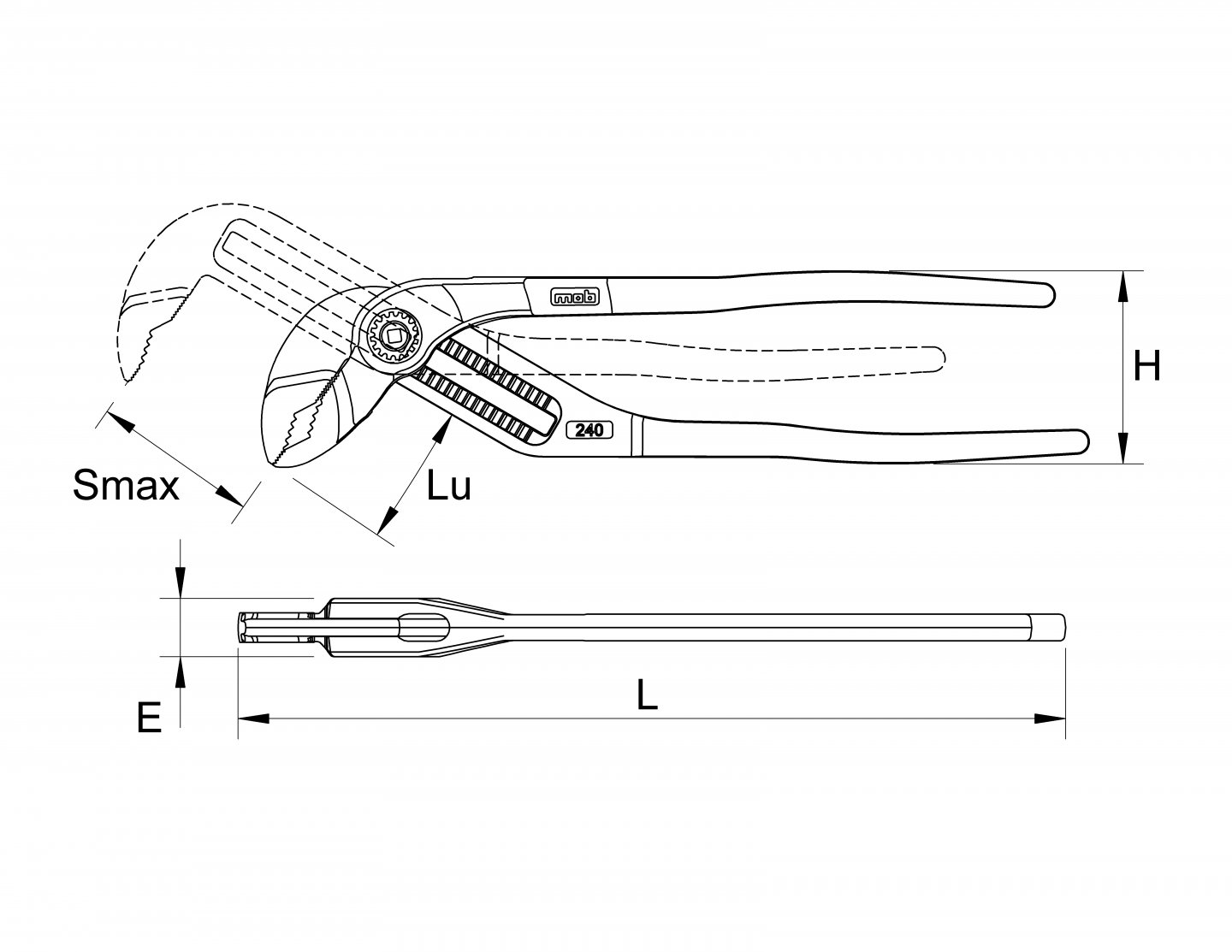 Afișaj cu 10 clește cu autoblocare 03