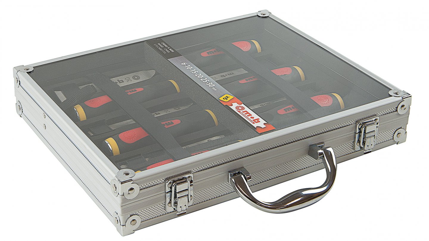 Caracta aluminiu pentru 6 foarcine tri-materiale 02