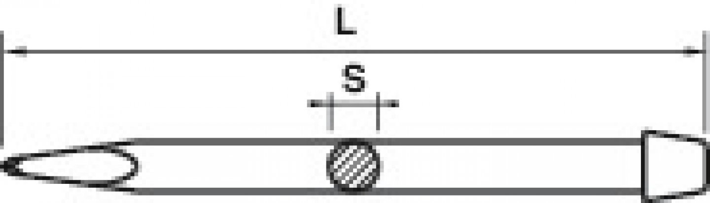 Furn de zidar din otel alit, cu mâner 02