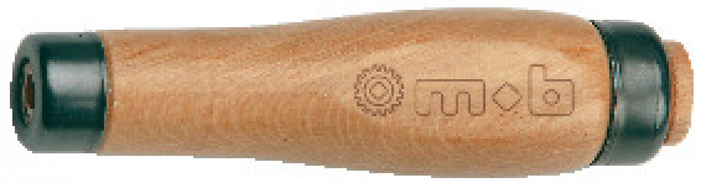 Mâner de schimb foarfece din lemn pe card