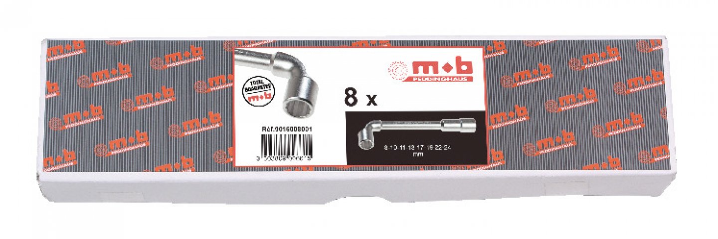 Setururi de cheie deschisă 6x12 puncte în cutie 02