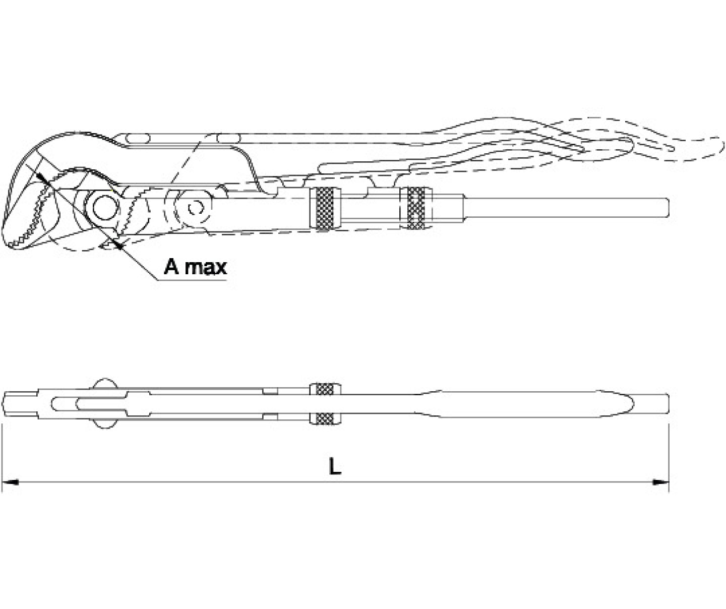 Cleste suedez pentru tevi cu gura tip s 02