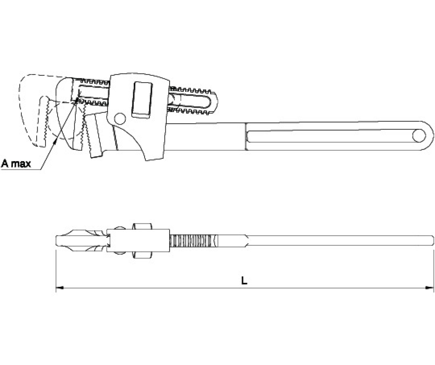 Cleste stillson pentru tevi 03