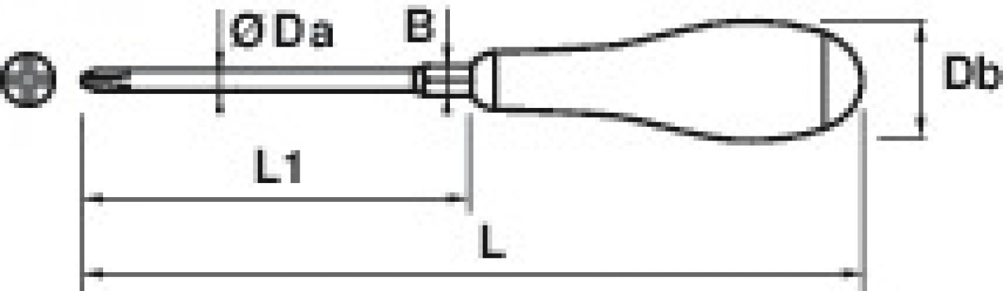 Surubelnita cu hexagon tip phillips 02