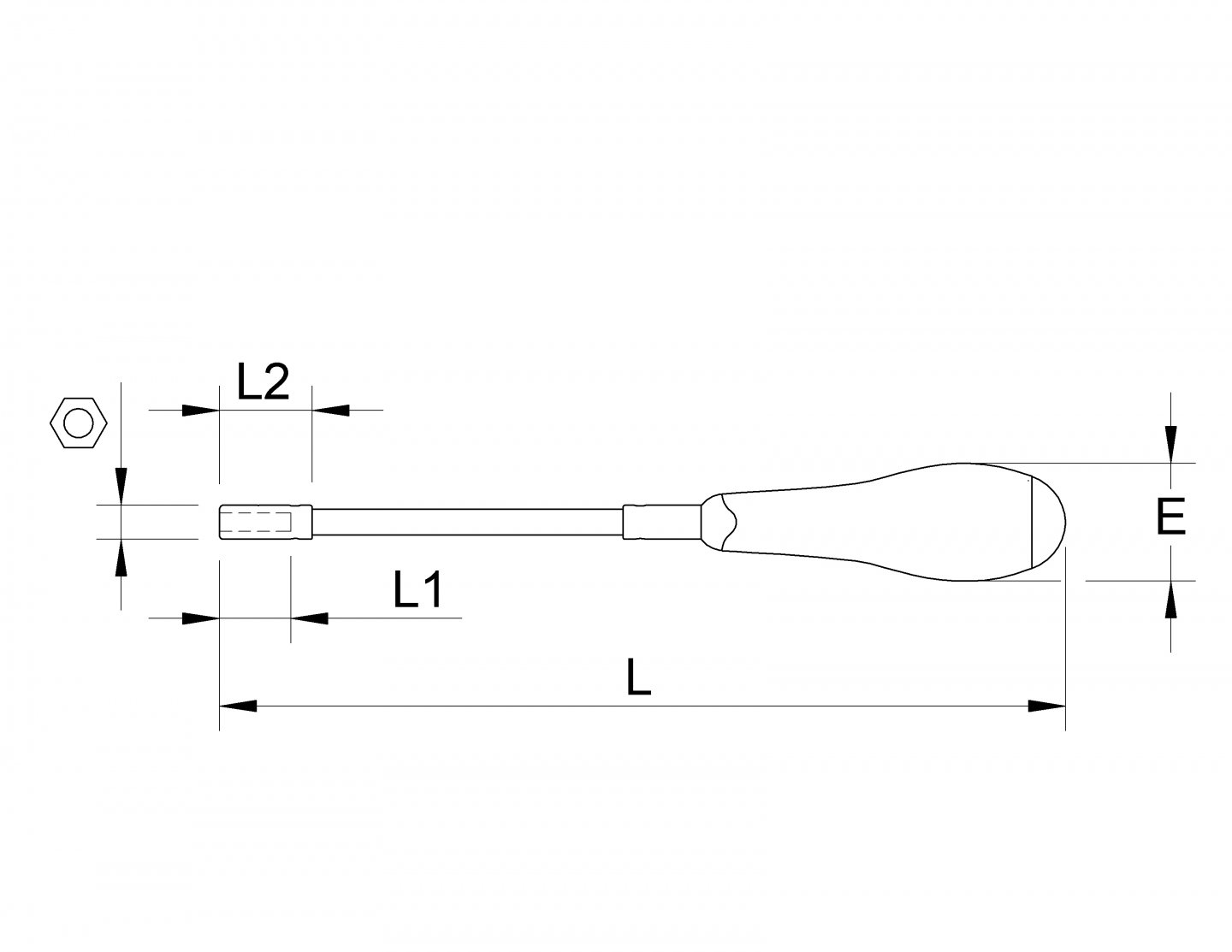 Cap cheie tubulara cu maner si tija flexibila 02