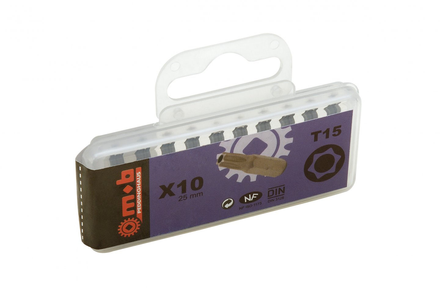 Set 10 bituri pentru locas tamper torx 1/4 02