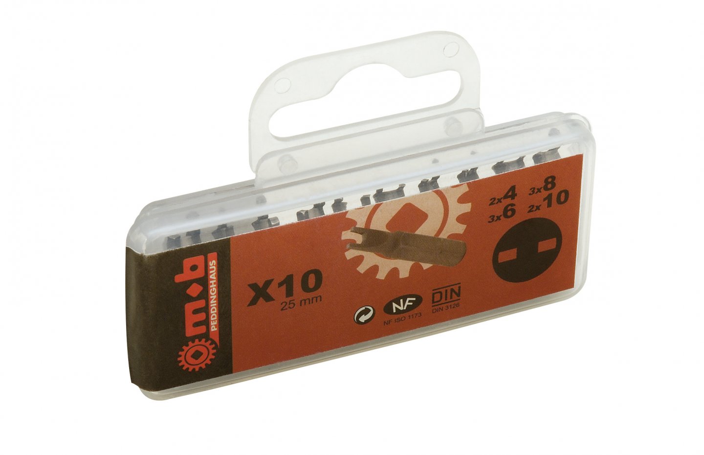 Set 10 bituri pentru locas spanner 1/4 02