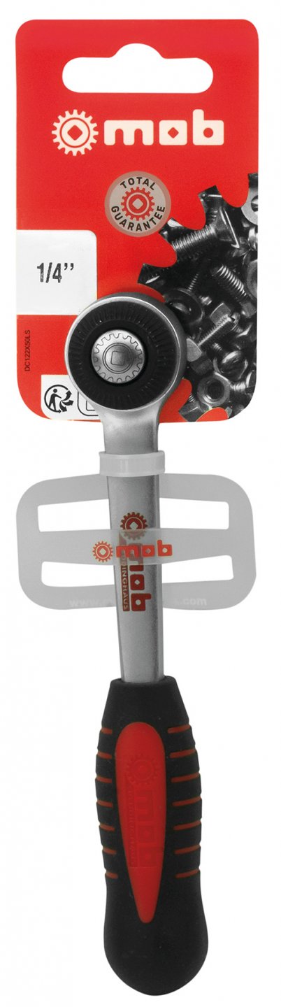 Micro cliquet 1/4'' pe card