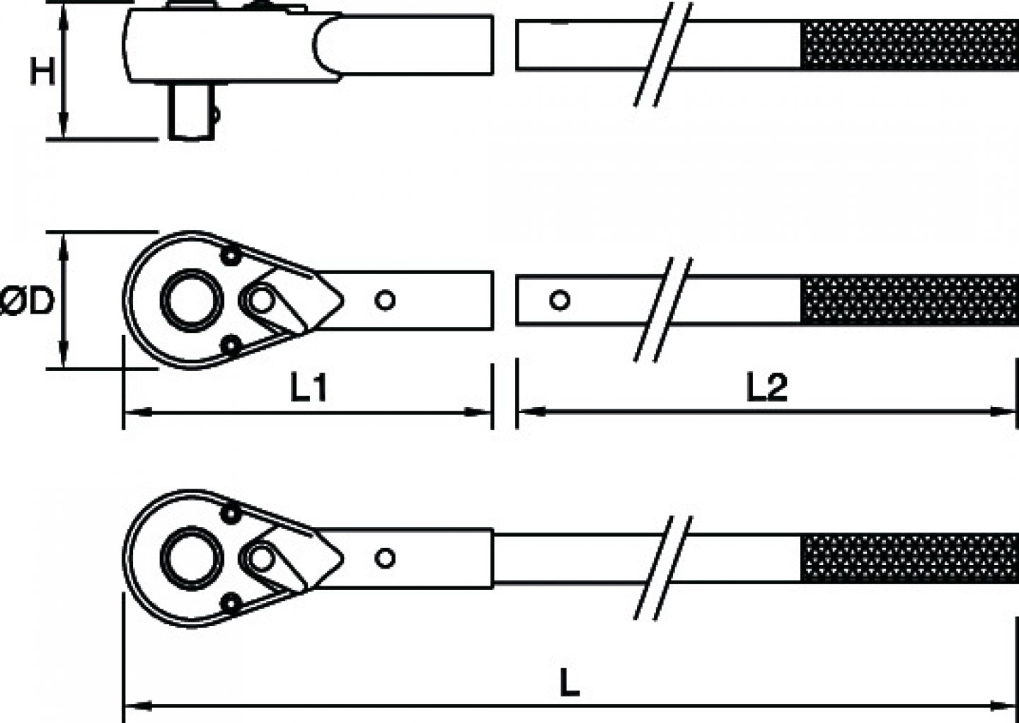 Antrenor cu clichet reversibil 3/4 02