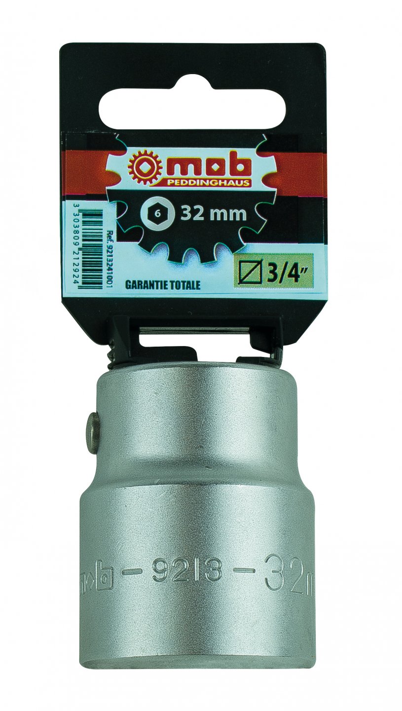 Prise hex 3/4'' pe card