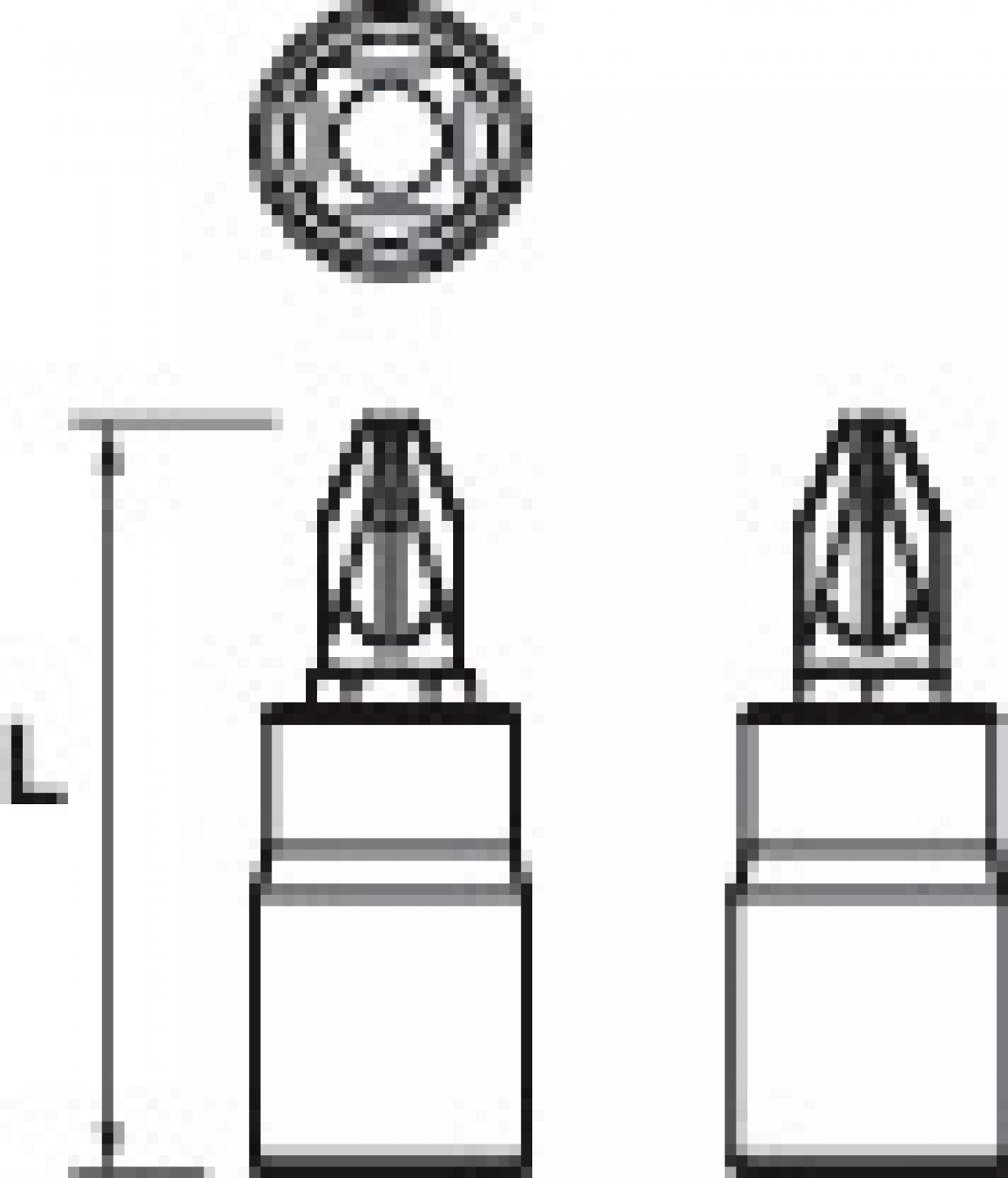 Cap cheie tubulara cu bit locas pozidrive 1/4 02