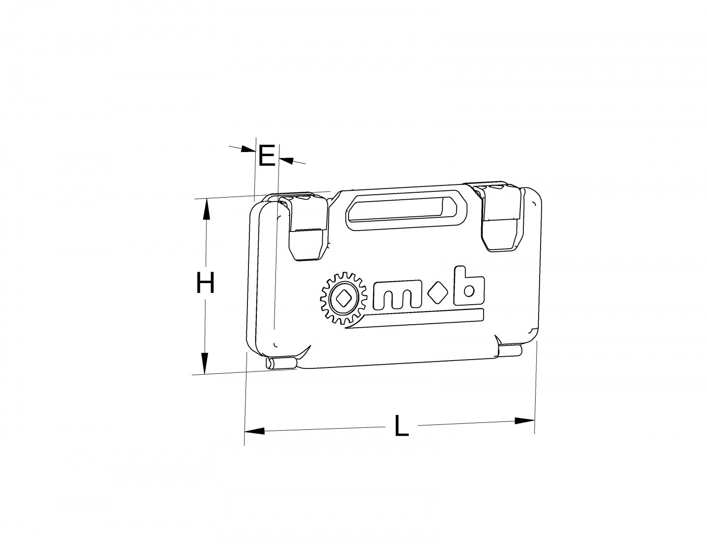 Cutia fusion n°3 mediu gol 02