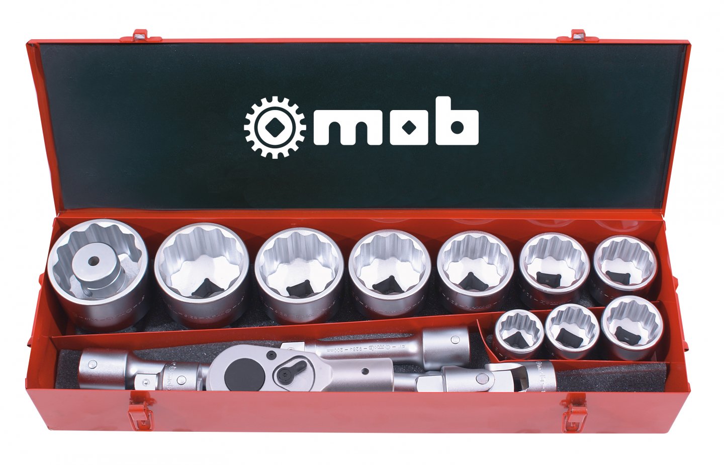 Trusa capete chei tubulare si accesorii heavy161 dh