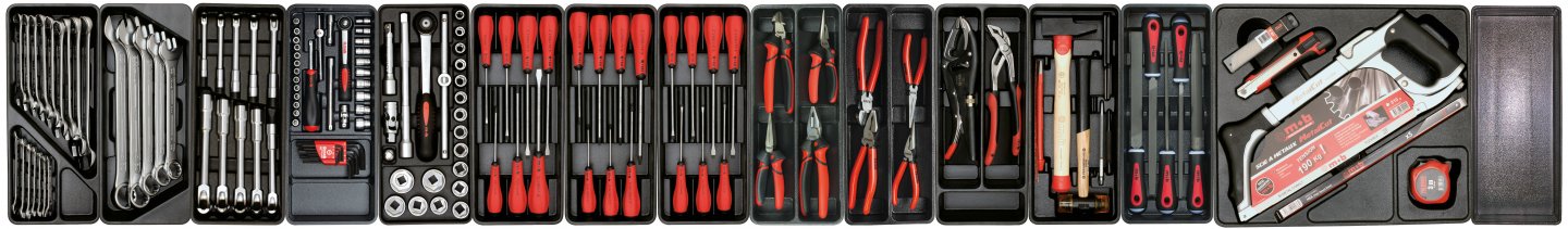 Baseliner 6 sertarare umplut 156 buc 02