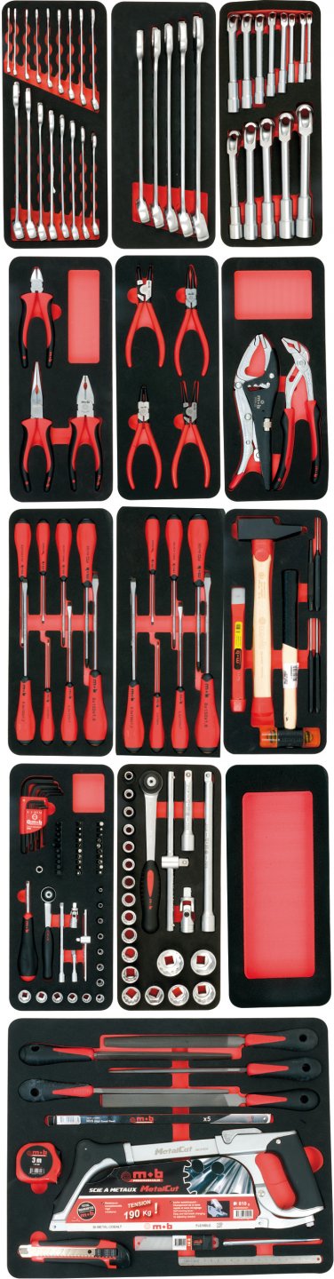 Baseliner 6 sertarare umplut 173 buc 03