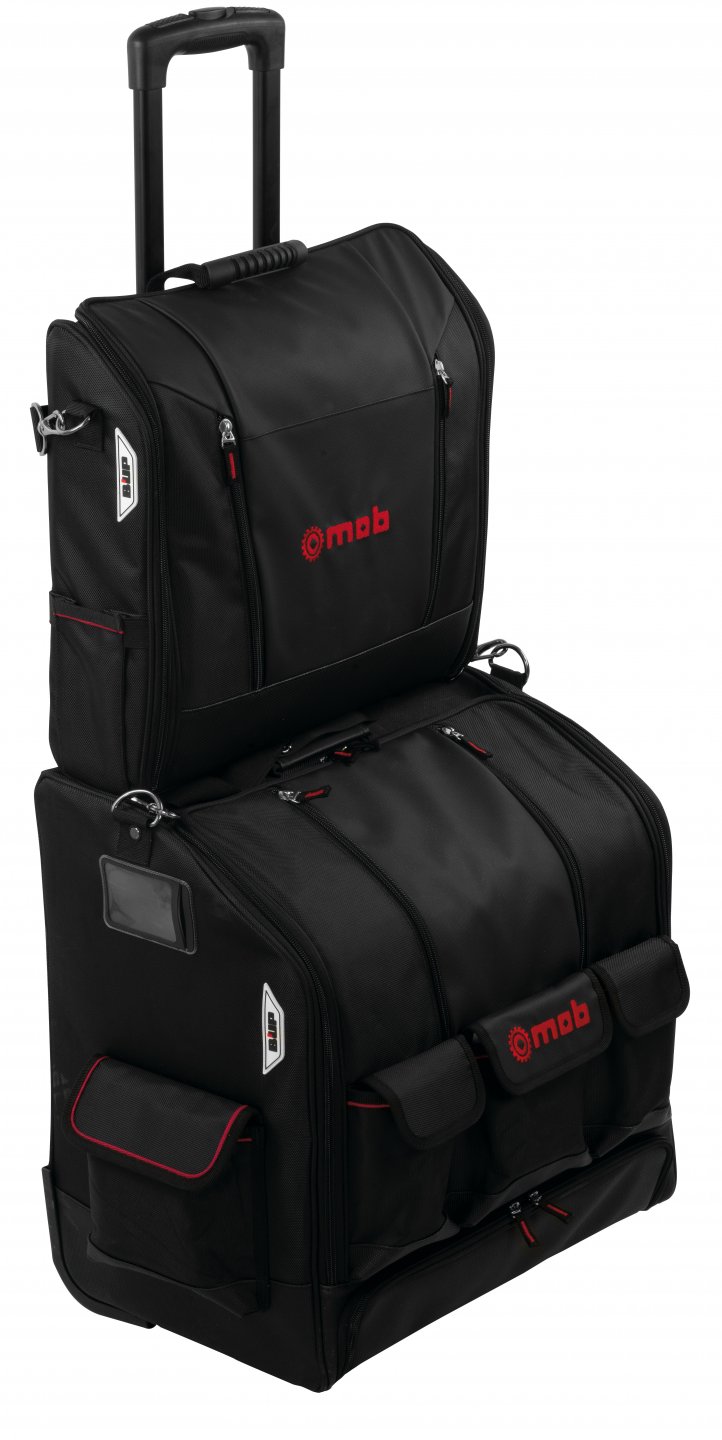 Set trolley b'up pentru scule si geanta textil pentru scule essentiel