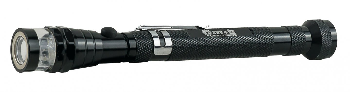 Lanterna de inspectie, telescopica, cu 3 led-uri