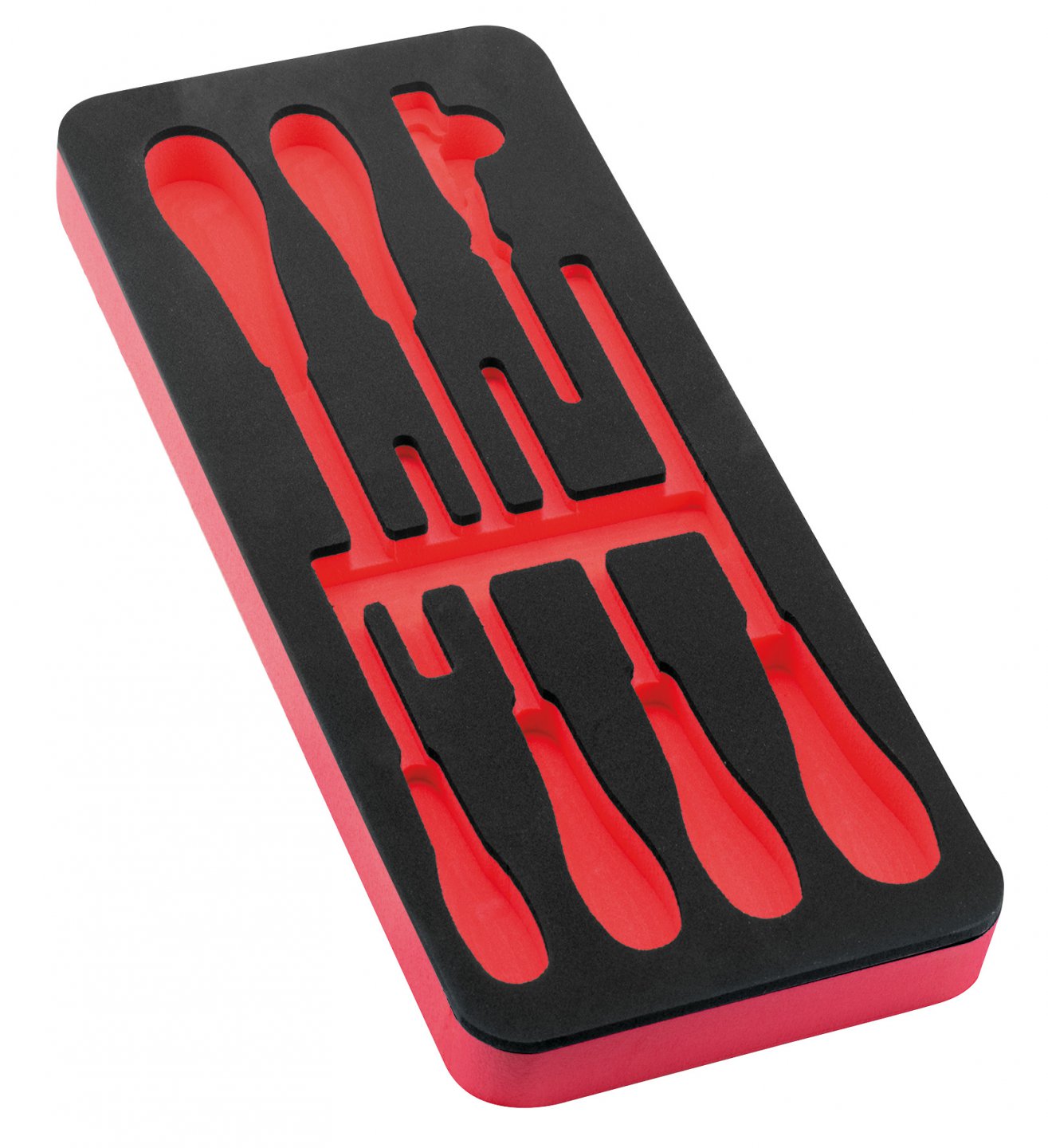 Modul de spumă pentru 6 șurubelnițe izolate 1000v + tester