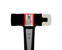 Ciocan duo cu mâner din carbon 02