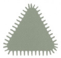 Mâner de lemn conic al treilea punct pe card 02