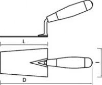 Mristină pătrată italiană 03