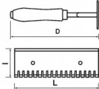 Mistrie authentique mob, neteda/dintata, lama nichelata 02