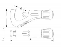Dispozitiv pentru taiat tevi inox 02