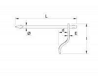 Agrafa simpla pentru zidarie 03
