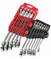 Set 12 chei combinate mob cu clichet reversibil in suport pvc 03