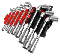 Set de 8 chei tubulare cu priză 6x6 02