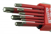 Set 9 chei pentru locas torx (cu magnet) si tamper torx 04