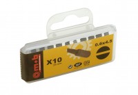 Set 10 bituri pentru locas cu crestatura 1/4 02