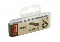 Set 10 bituri pentru locas four-wing 1/4” 02