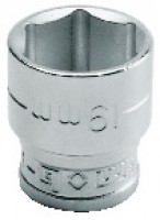 Cap cheie tubulara cu simplu hexagon 3/8 - sh