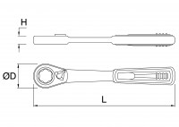 Antrenor cu clichet reversibil m-traversant 02