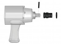 Set elemente de fixare pentru capete si accesorii de impact 1/2