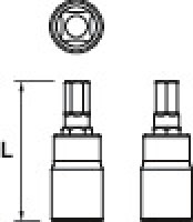 Cap cheie tubulara cu bit locas hexagonal 1/4 02