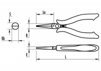 Cleste micro cu varf semirotund 02