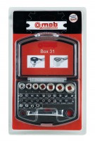 Trusa 31 bituri, capete si accesorii 1/4 box31 02