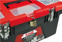 Cutie de scule din plastic căptușită cu 25 de bucăți 03