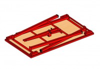 Masa de lucru rabatabila worktable wt 1000 04