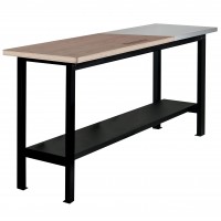 Banc fix simplu tsg2 - 2000x600 mm cu placa inox 03